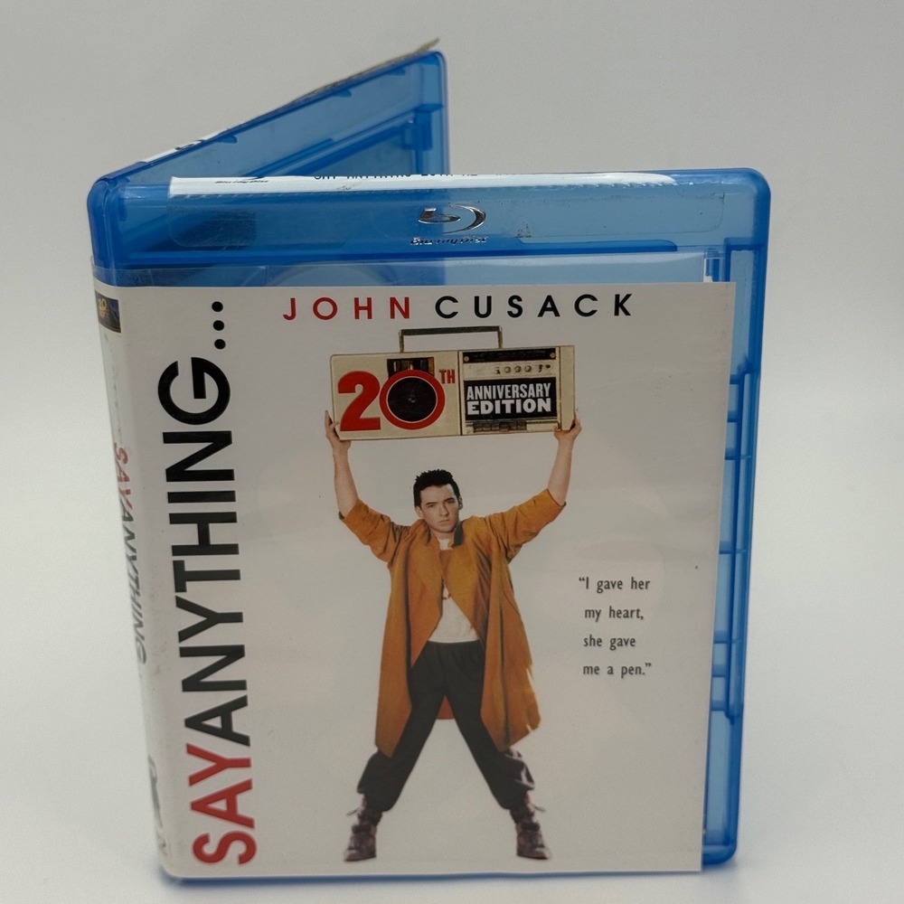 Say Anything 20th Anniversary Edition Blu-ray John Cusack Cameron Crowe Romance